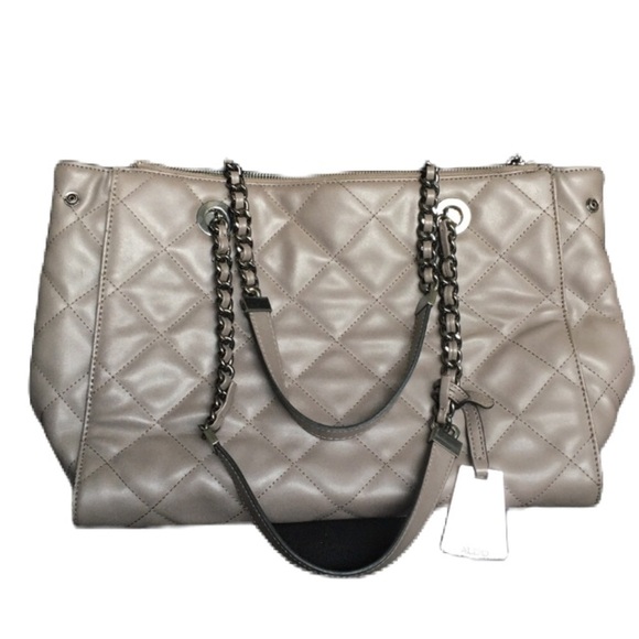 ALDO Gray Shoulder Bag Purse - Picture 2 of 16